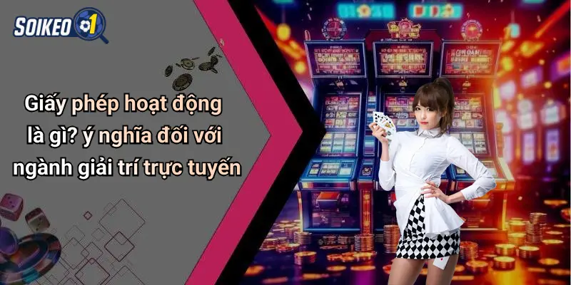 Giấy phép hoạt động là gì? ý nghĩa đối với ngành giải trí trực tuyến