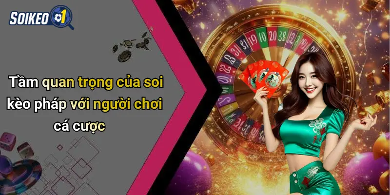 Tầm quan trọng của soi kèo pháp với người chơi cá cược