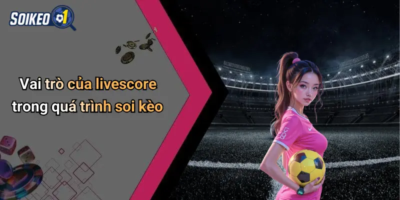 Vai trò của livescore trong quá trình soi kèo