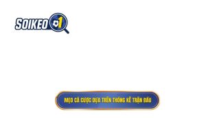 Mẹo cá cược dựa trên thống kê trận đấu