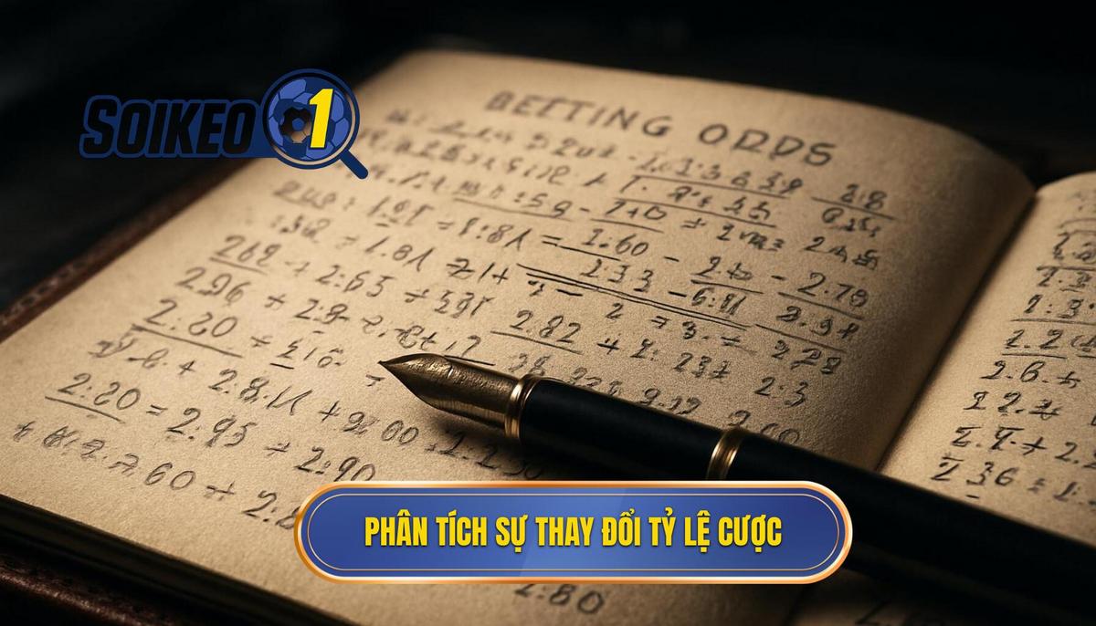 Phân tích sâu về sự thay đổi tỷ lệ cược (Line Movement)