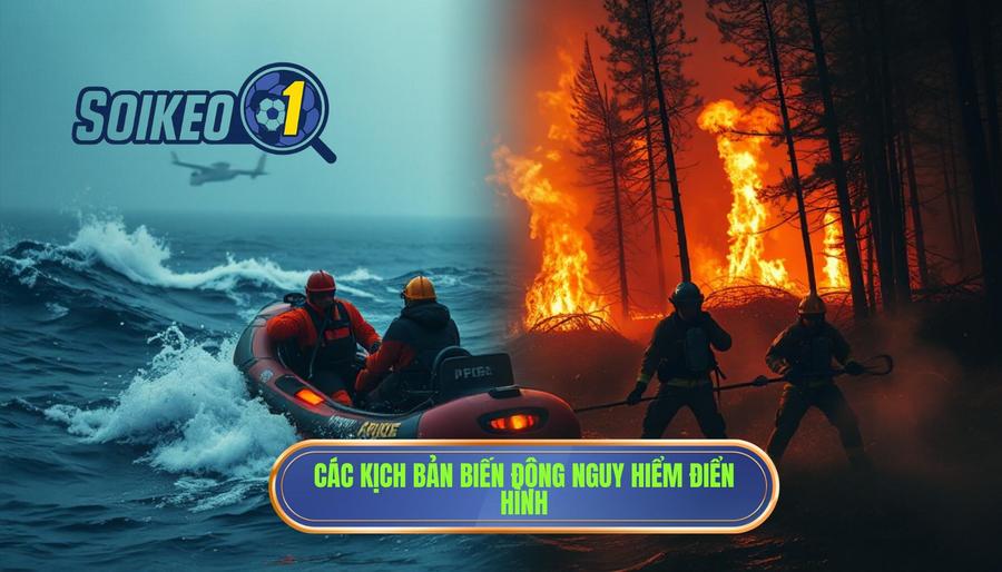 Các kịch bản điển hình của biến động theo tình huống nguy hiểm