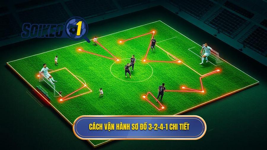 2. Cách vận hành sơ đồ 3-2-4-1 chi tiết