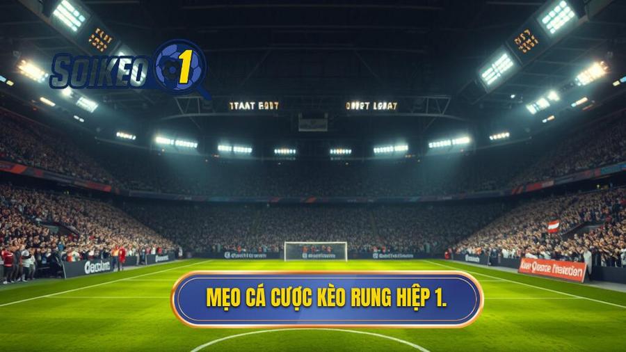 3. Mẹo cá cược kèo rung hiệp 1.