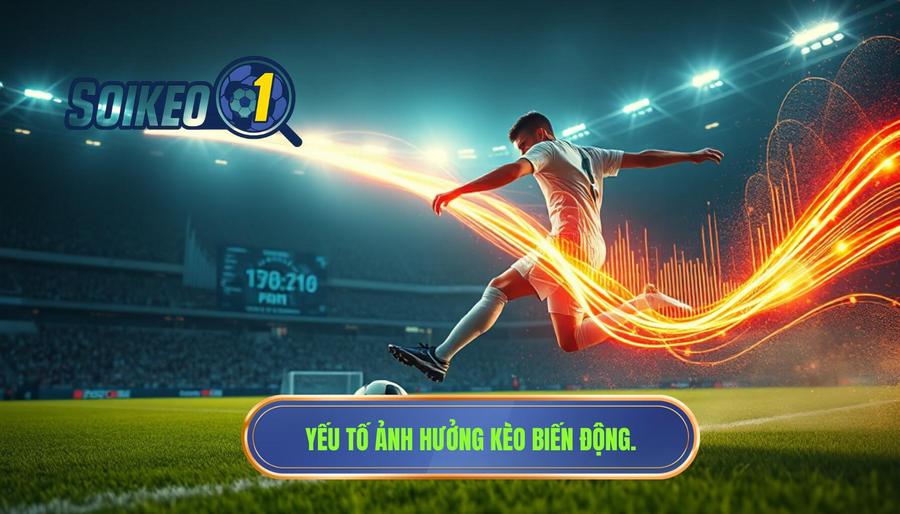 Các yếu tố tác động đến kèo biến động theo cú sút nguy hiểm