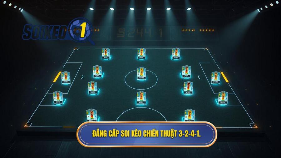 Chiến thuật bóng đá 3-2-4-1: Phân tích chiều sâu từ chuyên gia SOI KÈO